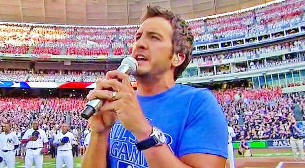 Luke Bryan's Rendition Of The National Anthem Will Fill You With American Pride