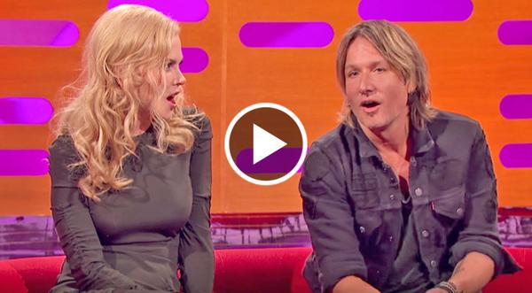 Nicole Kidman Reacts To The Bizarre Thing A Woman Threw At Keith Urban On Stage