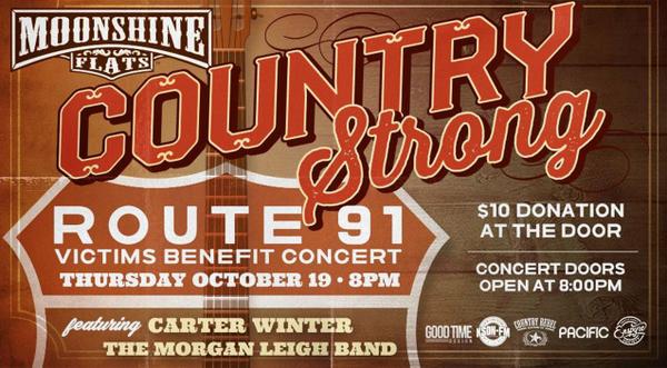 Moonshine Flats To Host 'Country Strong' Las Vegas Victims Benefit Concert