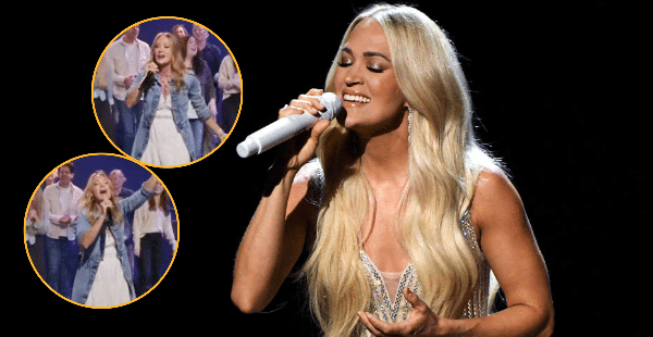 Carrie Underwood Gives A Powerful Performance Of “Pour Your Spirit Out” During Church Service