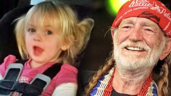 Adorable 3-Year-Old Singing Willie Nelson's 'On The Road Again'