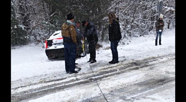 Dale Jr. Victim Of Crash On Icy Roads