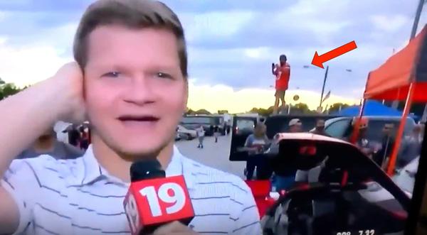 Football Fan Has Seizure, Falls From Top Of Van – Seriously Injured