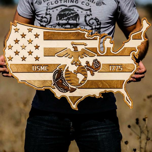 USMC USA Wall Art On Sale Now