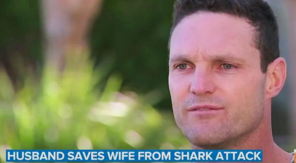 Man Punches Shark To Save Wife During Attack