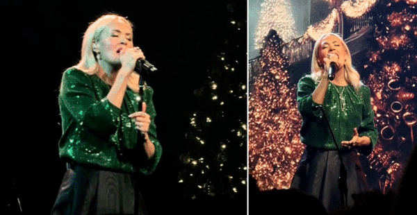 Carrie Underwood Surprises Church Crowd With Christmas Performance