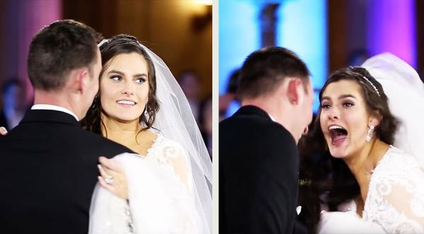 Bride Bursts Into Tears As Groom Secretly Invites Country Star To Sing At Wedding