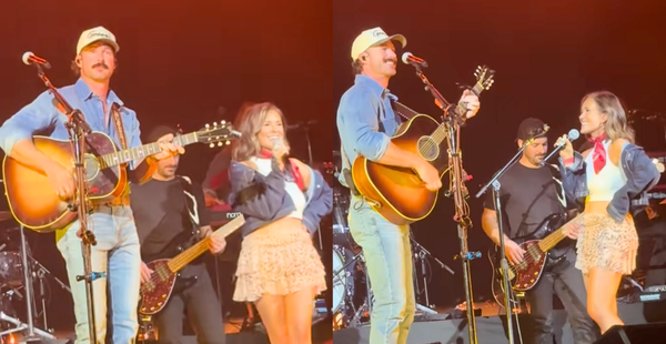 Riley Green Lets Fan Sing With Him Onstage — And Her Voice Leaves Everyone Stunned