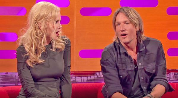 Nicole Kidman Reacts To The Bizarre Thing A Woman Threw At Keith Urban On Stage