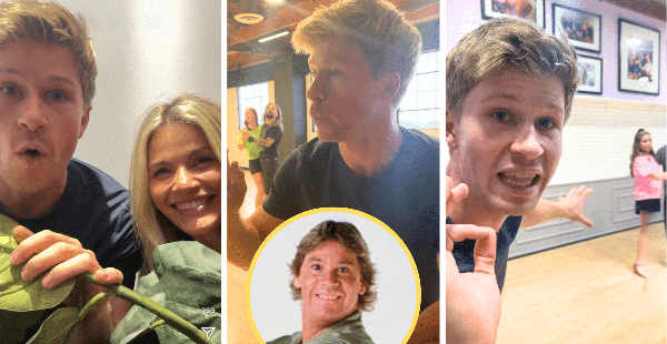 Robert Irwin Channels Late Dad While Hilariously Showing Off “Wildlife” At “DWTS” Rehearsals