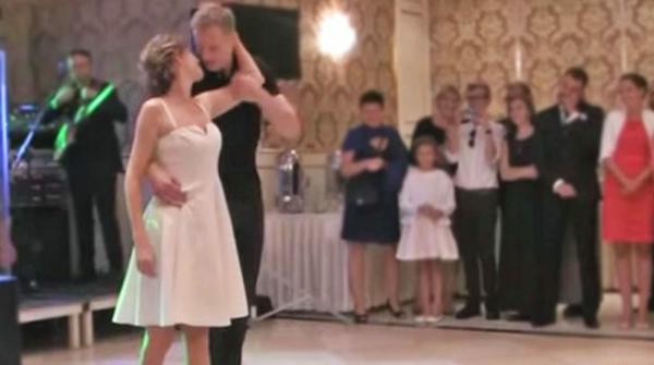 Bride & Groom Channel 'Dirty Dancing' For The Most Extraordinary Wedding Dance You'll Ever See