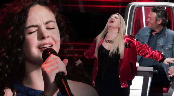 Twangy Teen Pits Kelly Against Blake In Country “Voice” Showdown