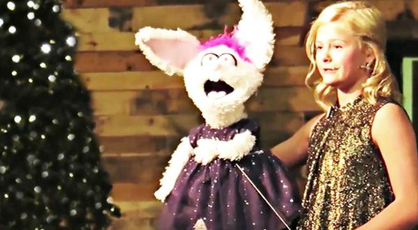 Darci Lynne & Petunia Bring Christmas Cheer With Angelic Holiday Song
