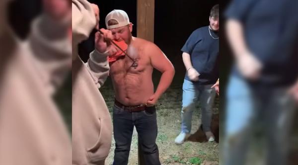 “Yellowstone” Fan Gets The Iconic “Y” Branded On His Chest