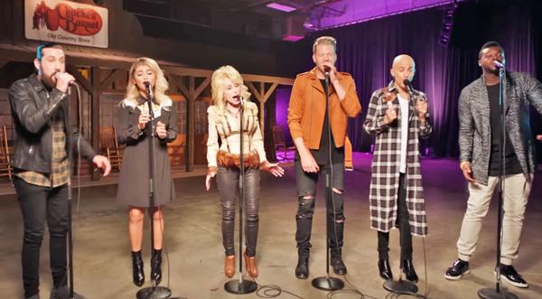 Dolly Parton Joins Pentatonix For An A Cappella Twist On 'Jolene'