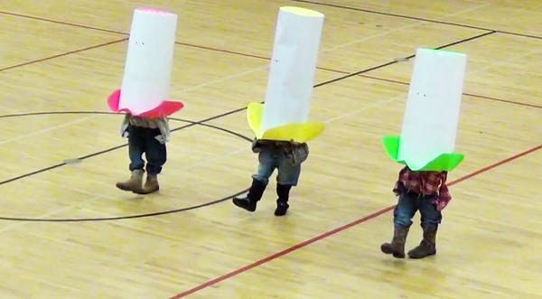 Little Cowboys, Huge Hats! 3 Students Give Hysterical Dance To 'Elvira'