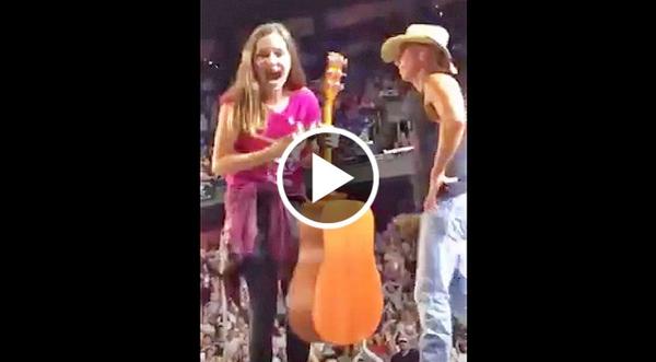 Kenny Chesney Gives Young Girl His Guitar, But What He Gives Her After? PRICELESS. (WATCH)