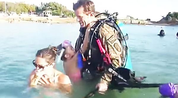 Wife Breaks Down As Her Deployed Husband Unexpectedly Crashes Family Outing