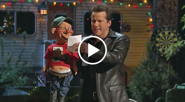Jeff Dunham’s Redneck Puppet Writes Letter To Santa Filled With Sidesplitting Laughter