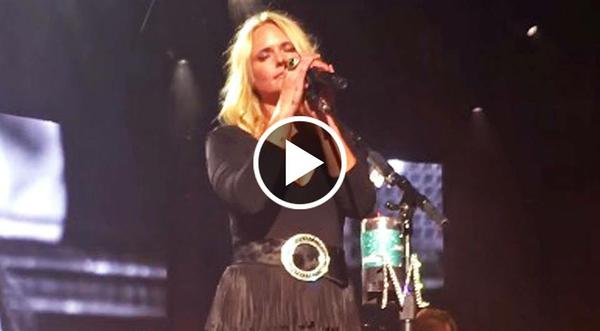 Miranda Lambert Shows Her Vulnerable Side During FIRST Live Performance Of 'Vice' (WATCH)