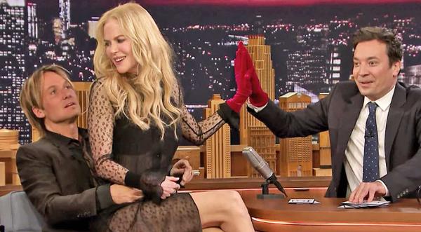 Keith Urban & Nicole Kidman Join Jimmy Fallon For Game Called ‘Jinx’
