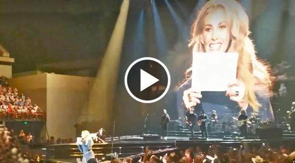 Faith Hill Interrupts Concert With Unexpected Onstage Gender Reveal
