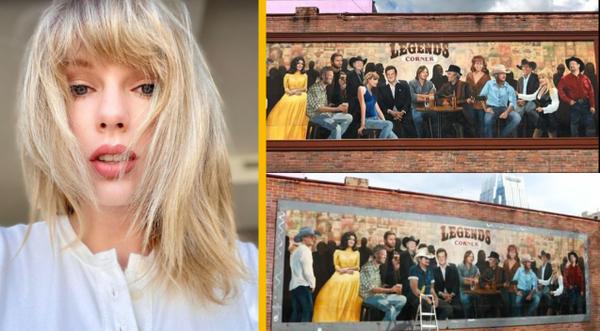 Taylor Swift Was Removed From Nashville’s Country Legends Mural