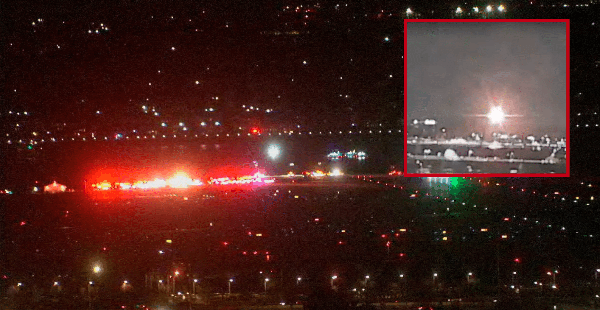 Passenger Jet Collides With Army Helicopter Near Washington, D.C.