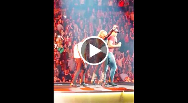 'That Scared The Sh*t Out Of Me!' - Luke Bryan Reacts To Out-Of-Control Fan