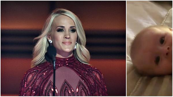 New Video Proves Carrie Underwood’s Newborn Son Looks Just Like Her