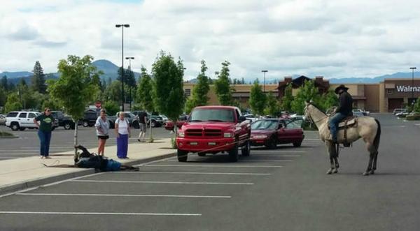 Real Life Cowboy Comes To The Rescue After Woman Screams For Help In Walmart Parking Lot