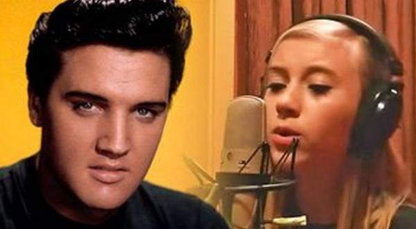 12 Year Old Lauren Marie Presley Stuns With 'A Little Bit Stronger'