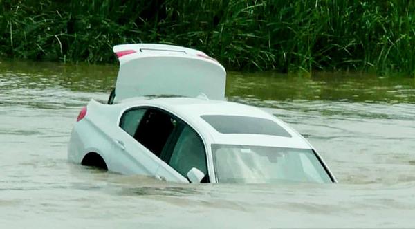 Son Pushes New BMW Into River Because He Wanted A Jaguar