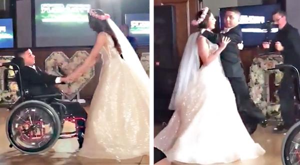 Terminally Ill Brother Lives Dream Of Dancing With Sister At Her Wedding