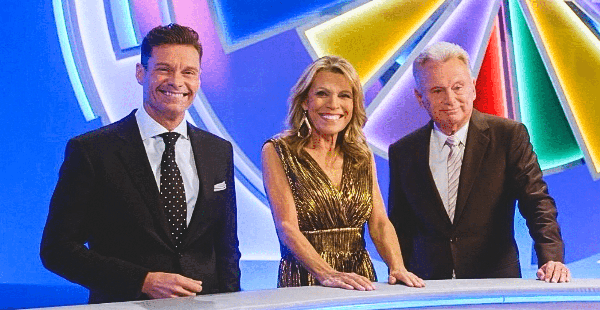 New Host Ryan Seacrest Pays Tribute To Pat Sajak’s “Incredible Run” On “Wheel Of
Fortune”