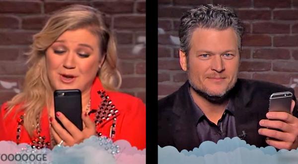 Newest 'Mean Tweets' Has Blake Shelton, Kelly Clarkson, & Little Big Town Howling With Laughter