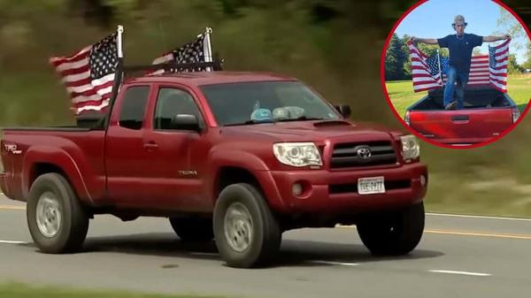Teen Withdraws From High School After Being Told To Remove American Flags From His Truck