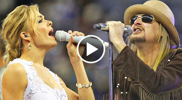 Kid Rock & LeAnn Rimes Team Up For Passionate Performance Of 'Picture'