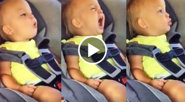 Adorable Baby Girl Passionately Sings Florida Georgia Line's "H.O.L.Y."