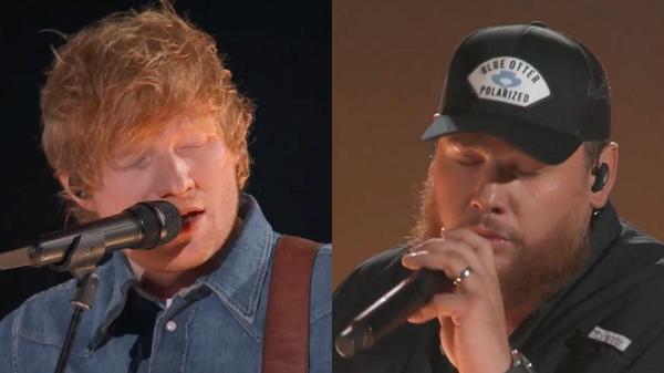 VIDEO: Ed Sheeran, Luke Combs Sing Beautiful Rendition Of “Life Goes On” At ACM Awards
