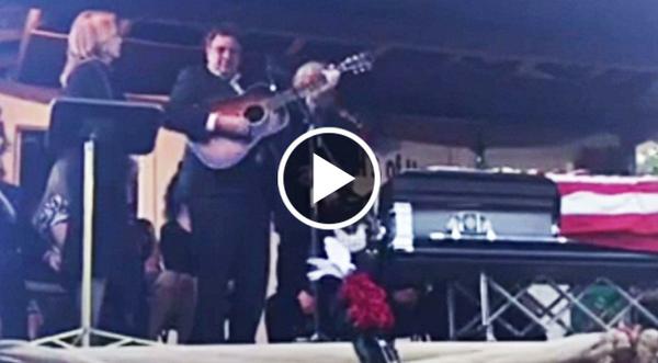 Vince Gill Delivers Emotional 'Go Rest High' Tribute At Funeral Of Ralph Stanley (WATCH)