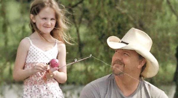 Memories Between Father & Daughter Are Made In Trace Adkins’ ‘Just Fishin”