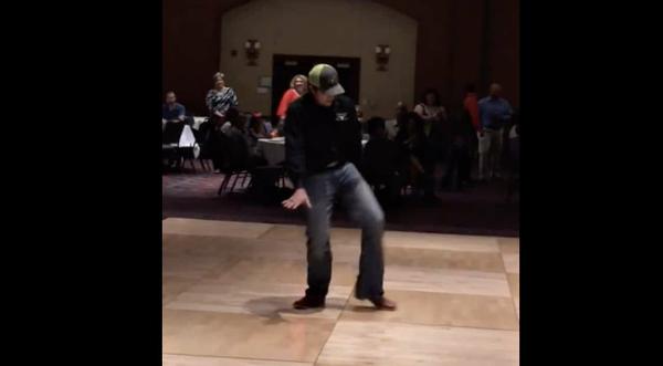 Dancing Deejay Clears Dance Floor With “Footloose” Performance