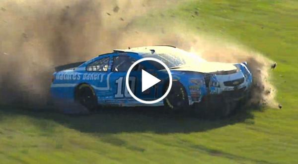 NASCAR's Tony Stewart Crashes Into Danica Patrick At Pocono Raceway (WATCH)