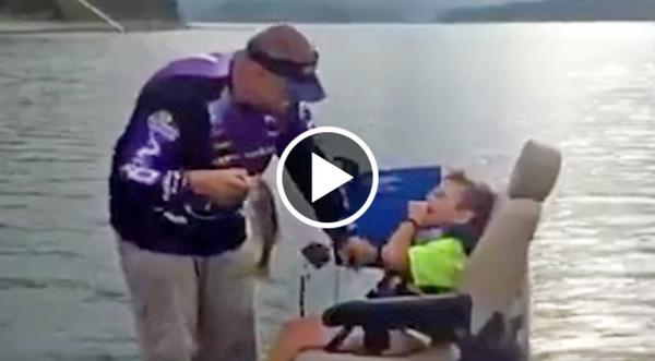 Boy With Special Needs Catching First Fish Is The Most Beautiful Thing You'll See Today