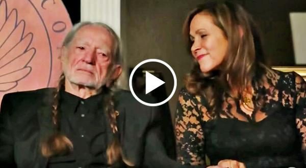 "Seven Spanish Angels" Tribute Leaves Willie Nelson Fighting Back Tears