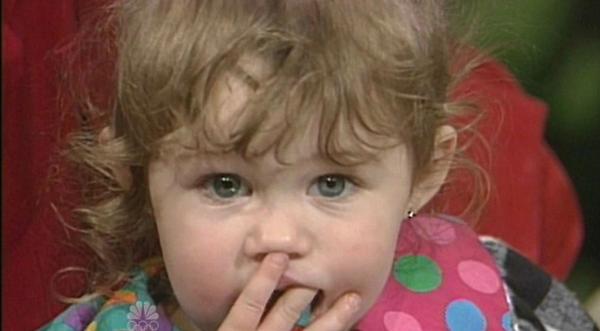 2-Year Old Miley Cyrus Interrupts Dad's Interview, But Wait Until You See What's In Her Stroller!