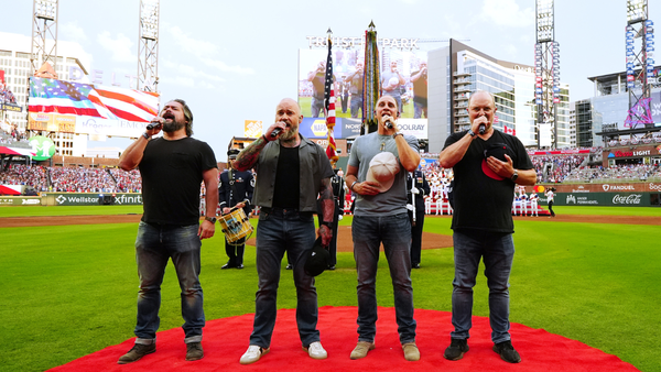 Zac Brown Band Praised For “Phenomenal” National Anthem At MLB All-Star Game