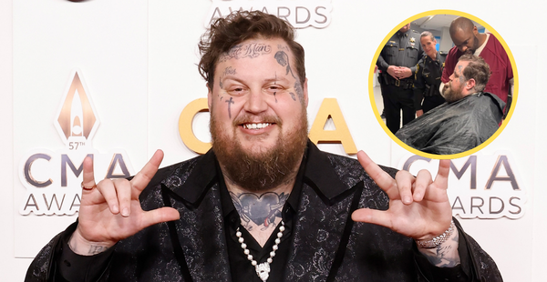 Prison Inmate Gives Jelly Roll Haircut During Recent Visit