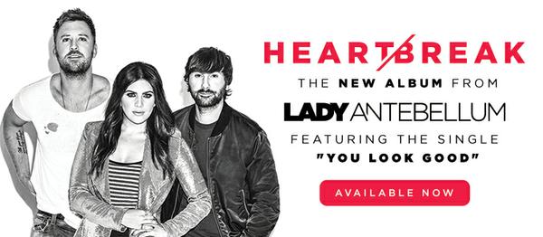 Lady Antebellum's New Album 'Heart Break' Is Available Now!